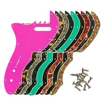 Гитарные запчасти Xin Yue на заказ - для левшей US Tele 69 Тонкая накладка для гитары, царапающая пластина, многоцветный выбор
