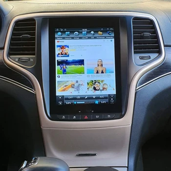 128 Г Android для Jeep Grand Cherokee 2014-2019 Автомобильный стерео интеллектуальный GPS навигатор Мультимедиа авто Радио видеоплеер головное устройство