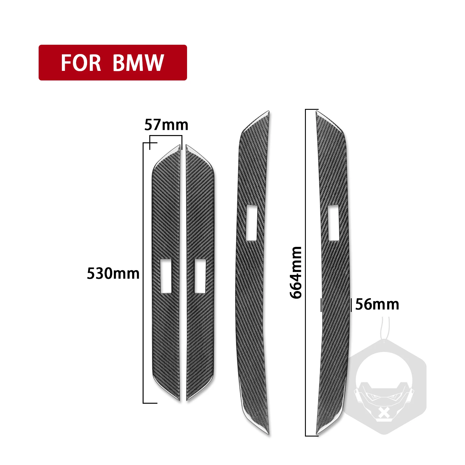 Декоративная полоса на пороге, наклейка из настоящего углеродного волокна, накладка для BMW 7 серии F01 2009-2014, Аксессуары для интерьера автомобиля Изображение 1
